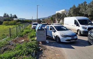 Polisten kaçarken kaza yaptı, kovalamaca sonucu...