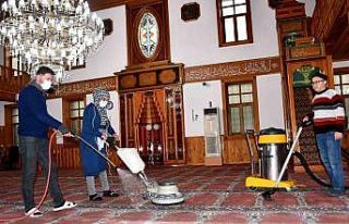 Ramazan Ayı öncesi camilerde temizlik seferberliği