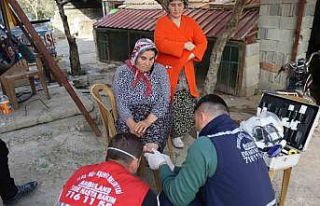 Sağlık hizmetleri depremzedelerin ayağına gidiyor