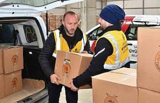 Samsun Büyükşehir Belediyesi’nden Ramazan yardımı