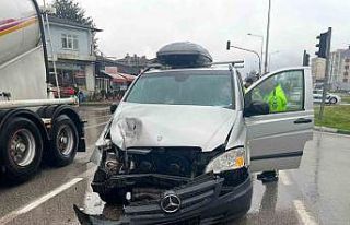 Samsun’da trafik kazası: 2 yaralı