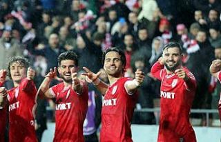 Samsunspor istatistiklerde de lig lideri