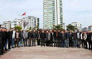 Samsunspor taraftar gruplarından örnek birliktelik