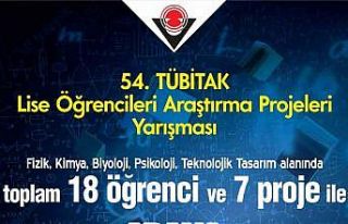 SANKO Okulları’nın yedi projesi TÜBİTAK bölge...