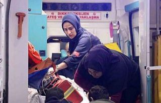 Savaştan kaçıp Erzincan’a yerleşen kadın kazada...