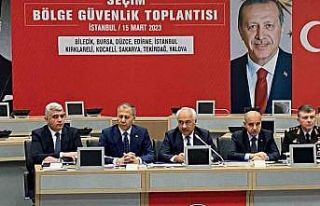 Seçim günü 601 bin 251 personel görevi başında...