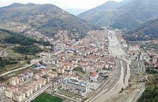 Sel felaketinde yüzde 80’i hasar gören Bozkurt’ta...