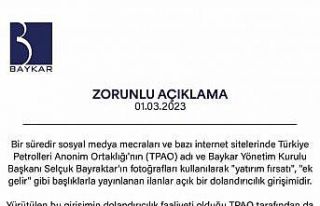 Selçuk Bayraktar’ın fotoğrafları kullanılarak...