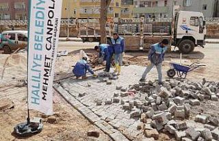 Selden hasar gören bölgelerde üst yapı çalışması
