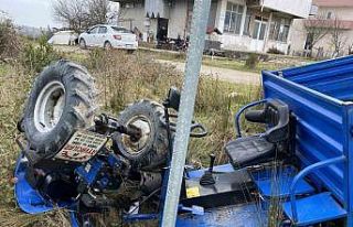 Sinop’ta patpat ikiye bölündü: 1 yaralı