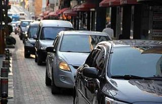 Sinop’ta şubat ayında 244 araç trafiğe kaydedildi