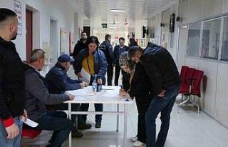 Sinop’ta vatandaşlar emeklilik başvurusu için...