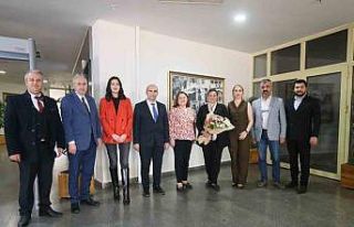 Sivas ve Erzincan dernek yetkilileri, Başkan Çerçioğlu...