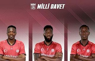 Sivasspor’da 3 futbolcuya milli davet