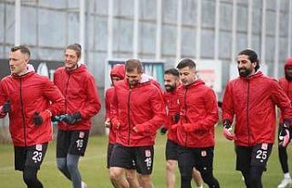 Sivasspor’da, Fiorentina maçı hazırlıkları...