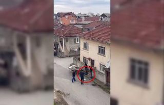 Soba çaldığını iddia etti, eskiciye saldırdı