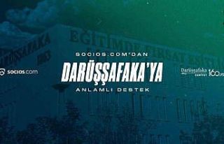 Socios.com’dan Darüşşafaka’ya anlamlı destek