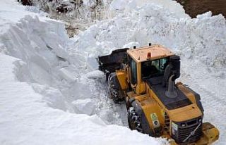 Soğanlı Dağı’nda karla mücadele devam ediyor