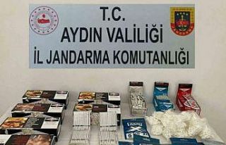 Söke’de kaçak sigara operasyonu
