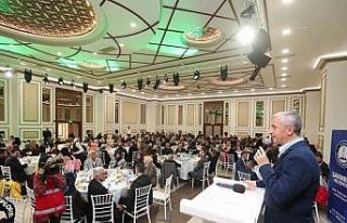 Tahmazoğlu ilk iftarını şehit aileleri ve gazilerle...