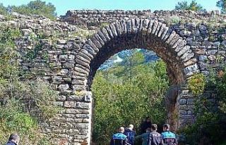 Tahrip edilen tarihi su kemeri hakkında soruşturma...