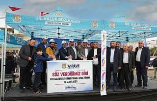 Tarsus’ta Oto Galericiler Sitesinin temelini atıldı