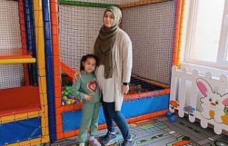 Tavşanlı Hande Gül Anokulu öğrencisi yaptığı...