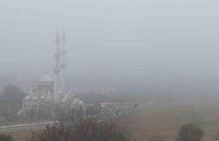Tekirdağ sisle kaplandı: Göz gözü görmüyor