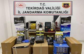 Tekirdağ’da tütün ve makaron operasyonu
