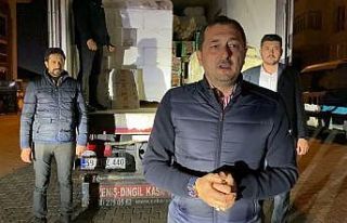 Tekirdağ’dan deprem bölgesine 1 tır dolusu sahur...