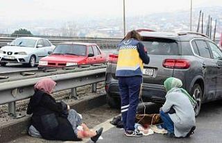 TEM’de 23 araç kazaya karıştı: 11 yaralı