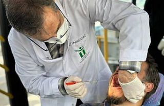 Tepebaşı Belediyesi’nin gönderdiği Mobil Diş...