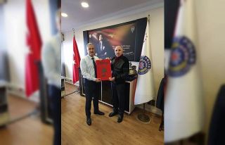 THK’dan Emniyet Müdürü Fahri Aktaş’a ziyaret