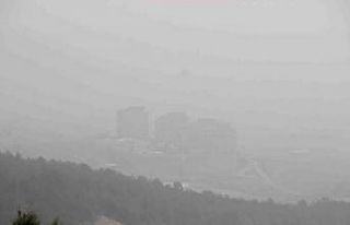 Toz bulutu Adıyaman’ı esir aldı