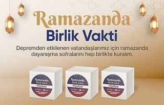 Trendyol, ’Ramazanda Birlik Vakti’ ile dayanışma...