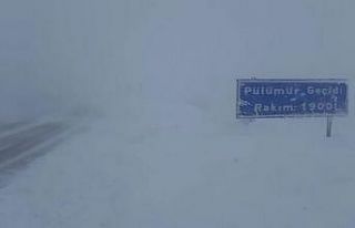 Tunceli-Erzincan yolu araç trafiğine kapatıldı