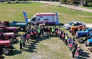 Turgutlu’da çiftçilere trafik semineri verildi