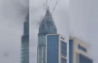 Ümraniye Finans Merkezi’nde yangın çıktı, olay...