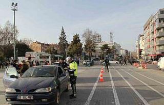 Uşak’ta bin 13 sürücüye para cezası kesildi