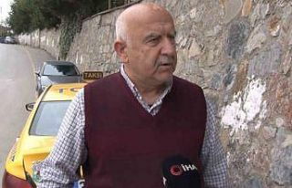 Üsküdar’da otomobilin çarptığı taksici konuştu:...