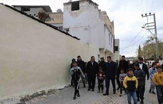 Vali Ayhan ve Canpolat Karşıyaka’da incelemelerde...