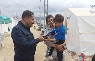 Vali Masatlı’dan Hataylı Eren’e doğum günü...