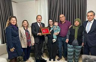Vali Pehlivan, şehit aileleriyle bir araya geldi