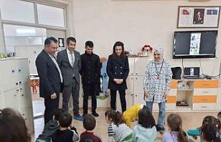 Vali Vekili Dilce’den anaokulu öğrencileri ve...