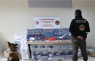 Van’da 17 bin 580 paket kaçak sigara ele geçirildi