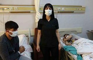 Van’da tedavi gören düzensiz göçmenlerin ihtiyaçlarını...