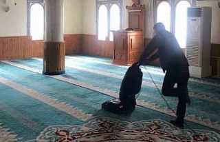 Yahşihan’da camiler ve mescitler temizlendi