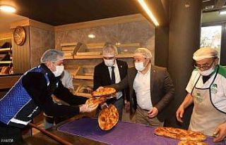 Yenimahalle Belediyesi zabıta ekipleri fırınları...