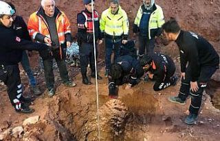 YHT inşaatında 25 metrelik köprü kuyusuna düşen...