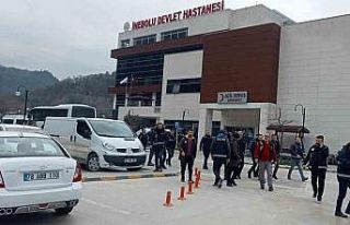 ‘Yıldırım operasyonu’nda gözaltına alınan...
